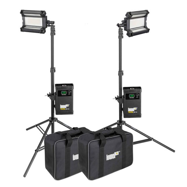 Lowel TOTA LED XL Luz de Inundación LED 5600K 11200 Lux Kit 2 Luces