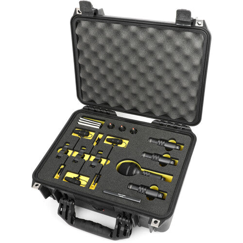 DPA Microphones DDK4000 Kit Micrófonos para Batería con 8 Micrófonos y Estuche rígido