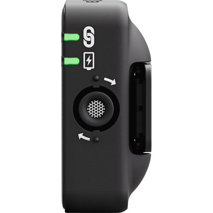 RODE Wireless ME Sistema de Micrófono Inalámbrico Digital 2.4 GHz Negro 7 Horas Batería Recargable
