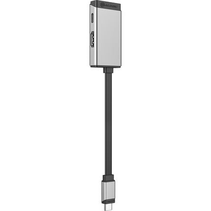 ALOGIC MagForce DUO Adaptador 2 en 1 USB-C 100W HDMI 4K 60Hz Space Silver