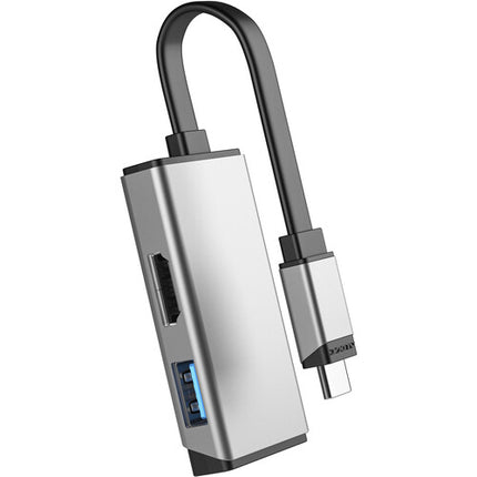 ALOGIC MagForce DUO Adaptador 2 en 1 USB-C HDMI 4K 60Hz