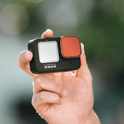 K&F Concept Kit de 4 Filtros para GoPro HERO9 10 11 Negro ND8 ND16 ND32 CPL vidrio óptico