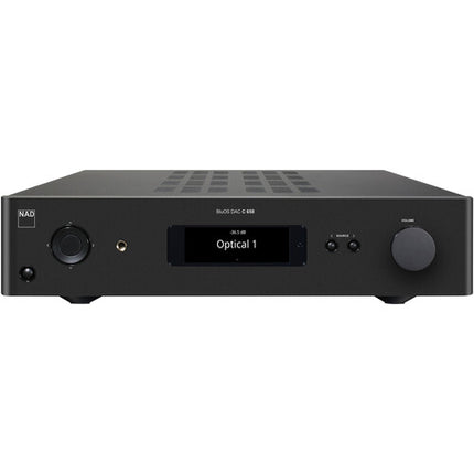 NAD Electronics C 658 Preamplificador DAC Streaming BluOS Wi-Fi Dual Banda Ethernet