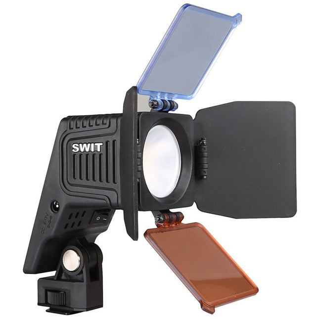 SWIT S-2070 Luz LED para cámara ángulo 60° 10-100% dimmer con placa batería JVC SSL-JVC50