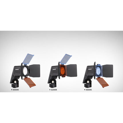 SWIT S-2070 Luz LED para cámara con placa batería Sony BP-U y dimmer 10-100%