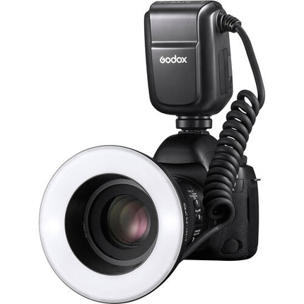 Godox MF-R76C TTL Flash Anular Macro para Canon con Batería Recargable y 8 Adaptadores