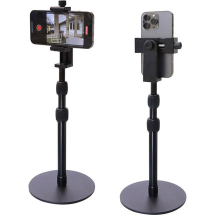 Vidpro ST-18 Soporte de Escritorio Ajustable 8-18" con Base de Acero Pesa