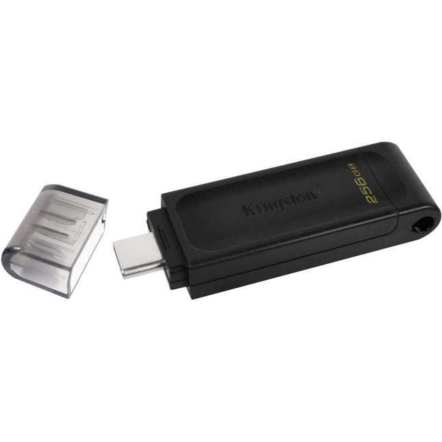 Kingston DataTraveler 70 Memoria USB Tipo-C 256GB USB 3.2 Gen 1 con Tapa Removible