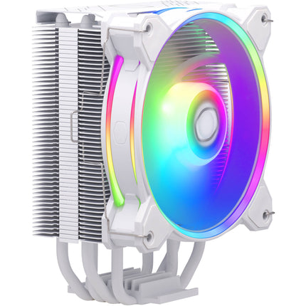 Cooler Master Hyper 212 Halo Disipador CPU Blanco 6 Pulgadas 4 Tubos Calor
