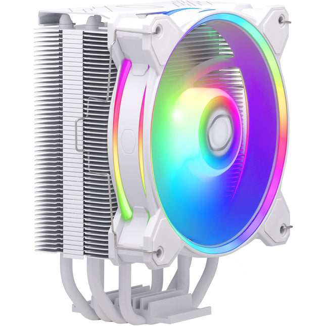 Cooler Master Hyper 212 Halo Disipador CPU Blanco 6 Pulgadas 4 Tubos Calor