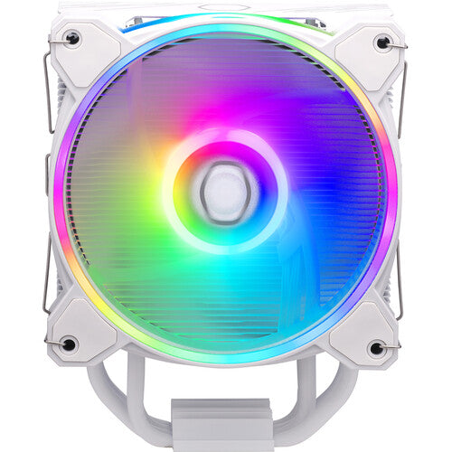 Cooler Master Hyper 212 Halo Disipador CPU Blanco 6 Pulgadas 4 Tubos Calor