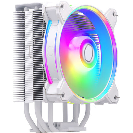 Cooler Master Hyper 212 Halo Disipador CPU Blanco 6 Pulgadas 4 Tubos Calor