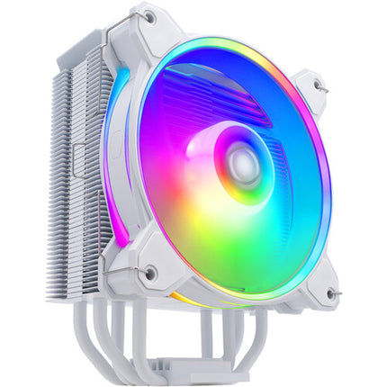 Cooler Master Hyper 212 Halo Disipador CPU Blanco 6 Pulgadas 4 Tubos Calor