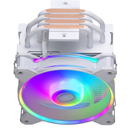 Cooler Master Hyper 212 Halo Disipador CPU Blanco 6 Pulgadas 4 Tubos Calor