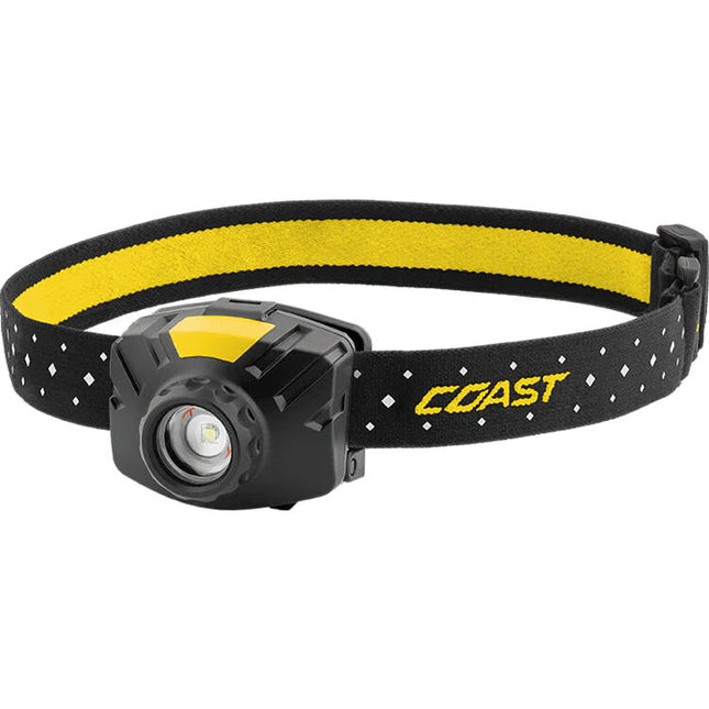 COAST WX600R Linterna Frontal Recargable LED 450 Lúmenes IPX4