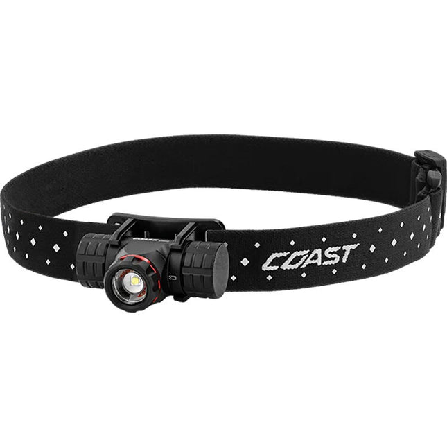 COAST XPH25R Linterna Frontal LED Recargable 410 Lúmenes USB