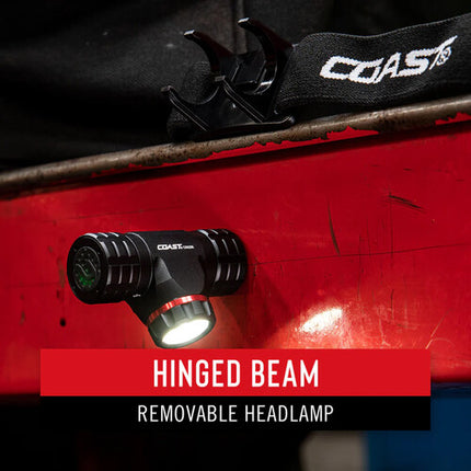 COAST XPH25R Linterna Frontal LED Recargable 410 Lúmenes USB