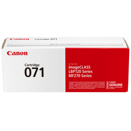 Cartucho de Tóner Negro Canon 071 para Impresora Láser 1200 Páginas
