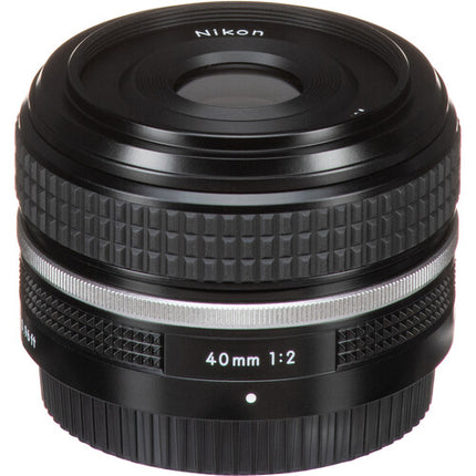 Nikon NIKKOR Z 40mm f/2 Lente Z-Mount FX Filtro 52mm Tapas