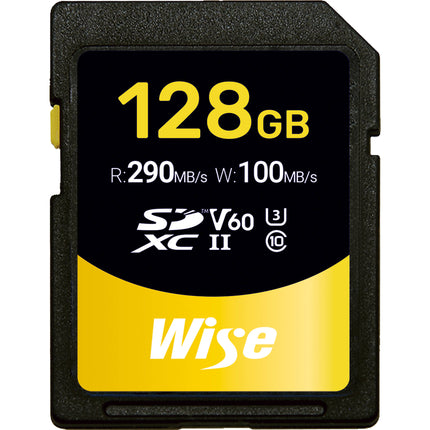 Wise Advanced Tarjeta de Memoria SDXC 128GB UHS-II 290MB/s V60 Class 10