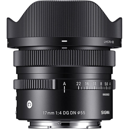 Sigma 17mm f/4 DG DN Lente Gran Angular Compacta para Sony E Full Frame