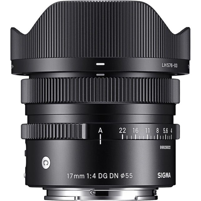 Sigma 17mm f/4 DG DN Lente Gran Angular Compacta para Sony E Full Frame