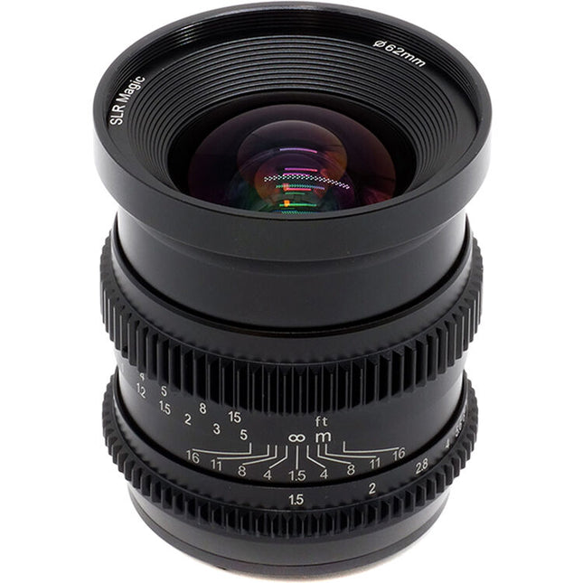 SLR Magic Cine 21mm f1.5 Lente Gran Angular para Full-Frame 62mm