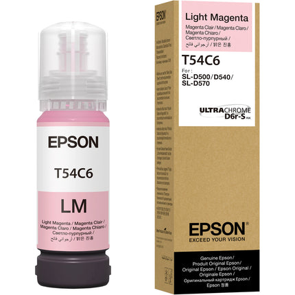 Epson UltraChrome T54C Botella de Tinta Magenta Claro 70mL para SureLab D570