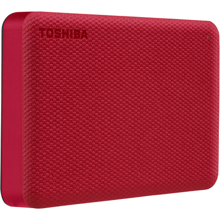 Toshiba 1TB Canvio Advance Disco Duro Portátil USB 3.2 Gen 1 Rojo