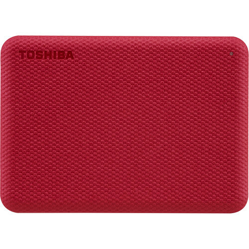 Toshiba Canvio Advance Disco Duro Portátil 2TB USB 3.2 Gen 1 Rojo