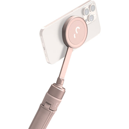 ShiftCam SnapPod soporte trípode MagSafe para iPhone 12 y posteriores rosa claro