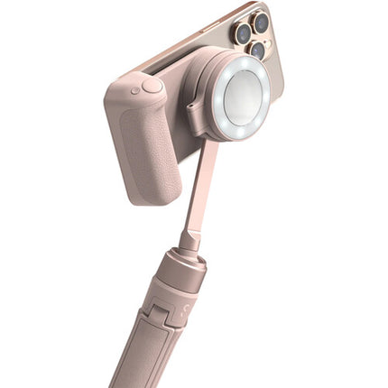 ShiftCam SnapPod soporte trípode MagSafe para iPhone 12 y posteriores rosa claro