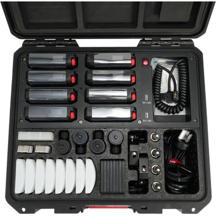 Aputure MC Pro Panel LED RGB Kit 8 Luces 4.2x2.7 Pulg 2 Hr Batería