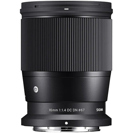 Sigma 16mm f1.4 DC DN Lente para Nikon Z con motor AF y diafragma de 9 hojas