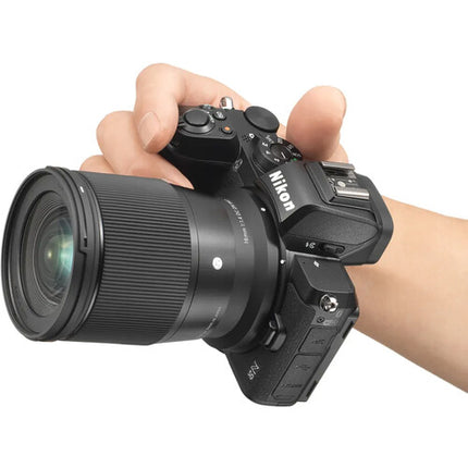 Sigma 16mm f1.4 DC DN Lente para Nikon Z con motor AF y diafragma de 9 hojas