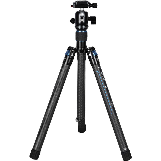 Sirui AT-125+B-00K Trípode de Fibra de Carbono 59.8 Pulgadas 22 lb Capacidad