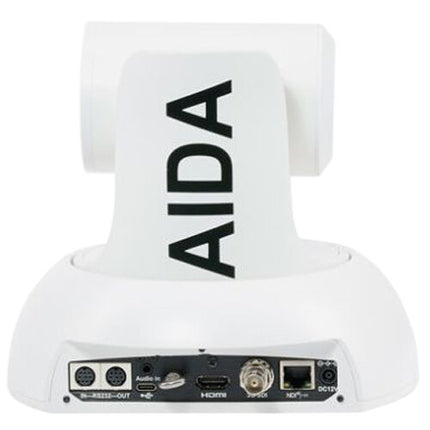 AIDA Imaging Cámara PTZ Full HD NDI HX3 con Zoom Óptico 20x y PoE Blanca
