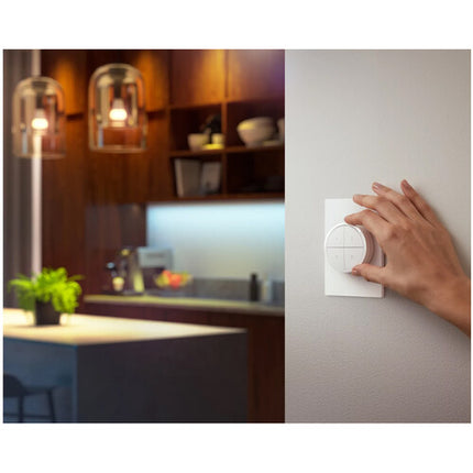 Philips Hue Tap Dial Switch Control Remoto para Luces Duración 50000 Clics