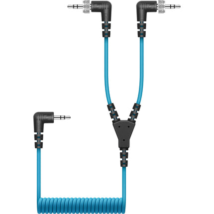 Sennheiser CL 35-Y Cable en Y con doble bloqueo 3.5mm TRS enrollado 2 años garantía