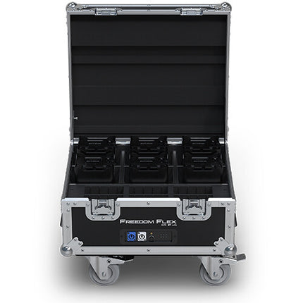 CHAUVET DJ Freedom Flex H9 Kit de luces LED RGBAW+UV 10W IP54 con estuche cargador y 6 baterías recargables