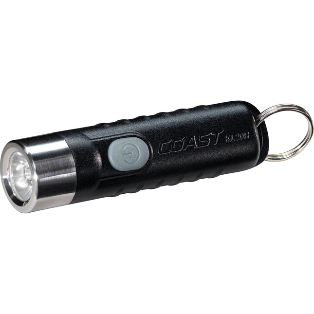 COAST KL20R Linterna Recargable para Llavero 380 Lúmenes 2.4 Pulgadas USB-C