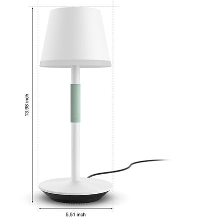 Philips Hue Go lámpara portátil 370 a 530 lúmenes blanco