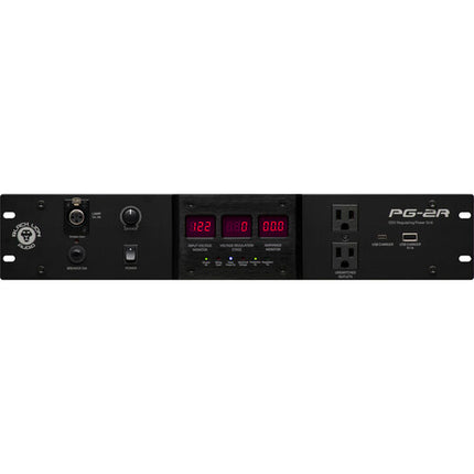 Black Lion Audio PG-2R Regulador y Acondicionador de Energía 2 RU 2775J Proteccion 120V
