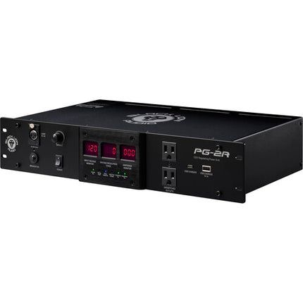 Black Lion Audio PG-2R Regulador y Acondicionador de Energía 2 RU 2775J Proteccion 120V