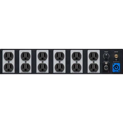Black Lion Audio PG-2R Regulador y Acondicionador de Energía 2 RU 2775J Proteccion 120V