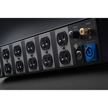 Black Lion Audio PG-2R Regulador y Acondicionador de Energía 2 RU 2775J Proteccion 120V