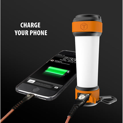 ToughTested Trek Cargador Portátil 4000mAh Luz 300 Lúmenes IP66