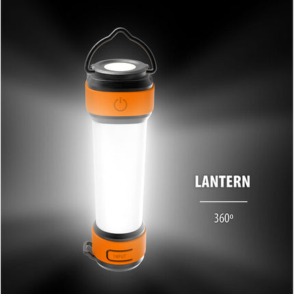ToughTested Trek Cargador Portátil 4000mAh Luz 300 Lúmenes IP66