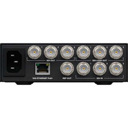 Blackmagic Design 2110 IP Converter 3X3G Convertidor 3G SDI 1080p60 PoE+