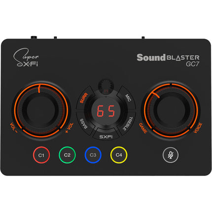 Creative Labs Sound Blaster GC7 DAC amplificador USB 24-Bit 192 kHz con Control de Volumen